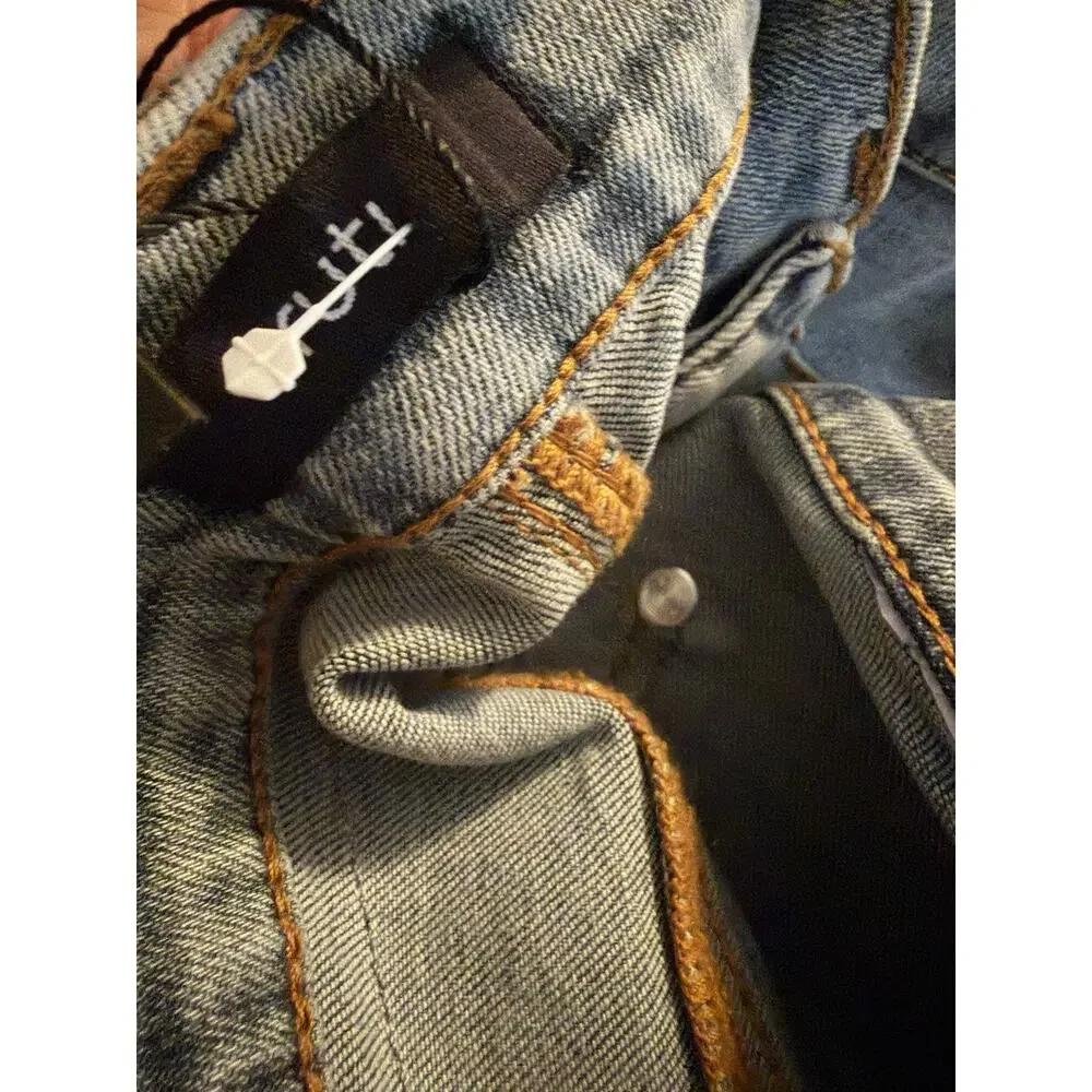 NWT Ruti Denim The Slouchy Jean 2.0 •6P• Wide Barrel Leg Taper Vintage Wave $269